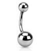 Stainless Steel Belly Ring (Plain)
