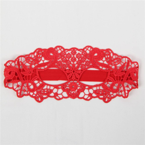 Gorgeous Lace Eye Mask (Red)