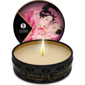 Shunga Massage Candle (Rose Petals 30 ml)