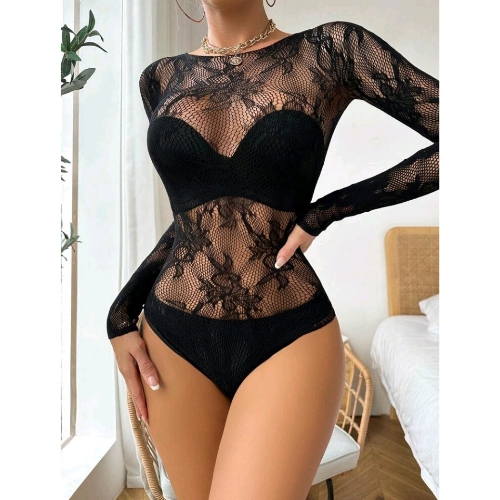 Floral-Lace-Low-Cut-Back-Teddy.jpg - Sarita-Inc Sarita-Inc -