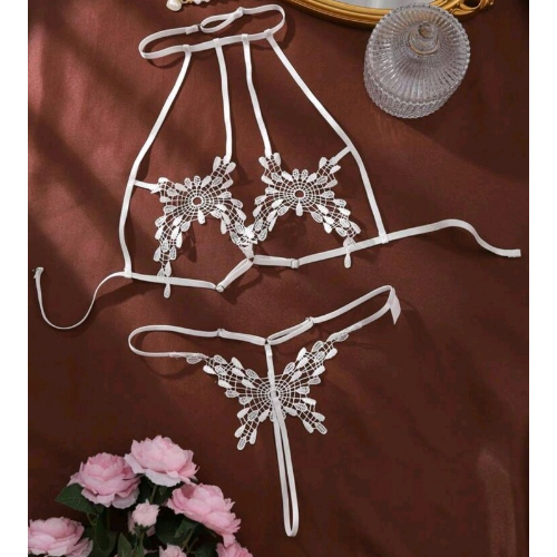 Ribbon Detail Little Bit of Nothing Set - Sarita-Inc Sarita-Inc - Ribbon Detail Little Bit of Nothing Set