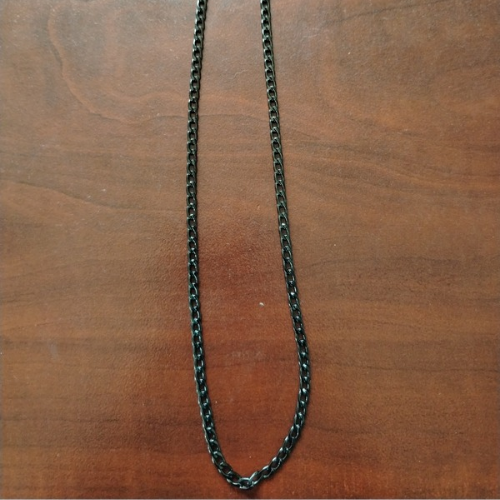 Black Stainless Steel Chain 60cm - Sarita-Inc Sarita-Inc - Black Stainless Steel Chain (60cm)