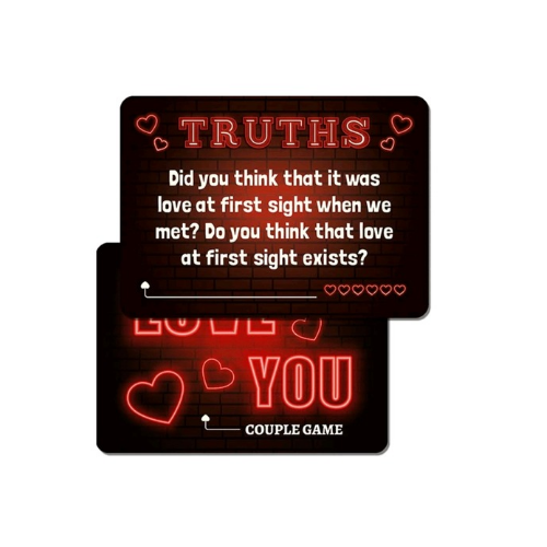 Love You Truth Interactive Cards - Card Close Up - Sarita-Inc Sarita-Inc - Love You Truth Interactive Cards - Card Close Up
