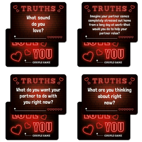 Love You Truth Interactive Cards - Cards Front and Back - Sarita-Inc Sarita-Inc - Love You Truth Interactive Cards - Front and Back