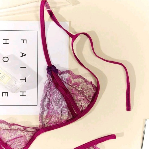 Sexy Triangular Lace set with Crotch Less Section - Cup Close Up - Sarita-Inc Sexy Triangular Lace set with Crotch Less Section - Cup Close Up